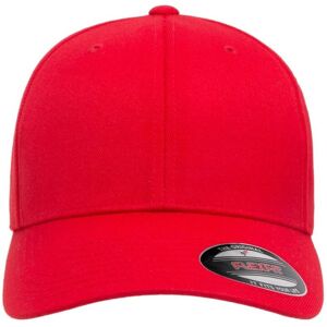 Flexfit by Yupoong Men's Wool Blend Baseball Cap in Red Size: S/M Red S/M Flexfit by Yupoong Men's Wool Blend Baseball Cap in Red Size: S/M Red S/M