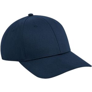 Beechfield Men's Urbanwear 6 Panel Snapback Cap in Navy Navy One Size Beechfield Men's Urbanwear 6 Panel Snapback Cap in Navy Navy One Size