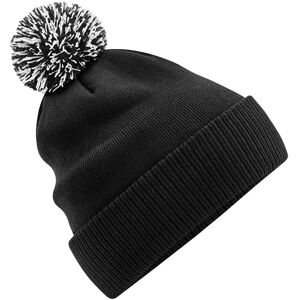 Beechfield Men's Snowstar Beanie in Black Black One Size Beechfield Men's Snowstar Beanie in Black Black One Size