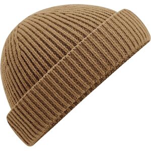 Beechfield Men's Harbour Fisherman Beanie in Beige Beige One Size Beechfield Men's Harbour Fisherman Beanie in Beige Beige One Size