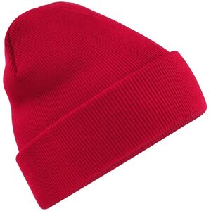Beechfield Men's Original Cuffed Beanie in Red Red One Size Beechfield Men's Original Cuffed Beanie in Red Red One Size