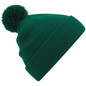 Beechfield Original Pom Pom Beanie in Bottle Green Bottle Green One Size Beechfield Original Pom Pom Beanie in Bottle Green Bottle Green One Size