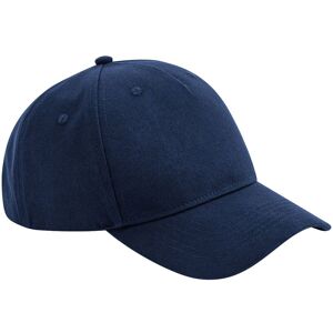Beechfield Men's Cotton 5 Panel Baseball Cap in Navy Navy One Size Beechfield Men's Cotton 5 Panel Baseball Cap in Navy Navy One Size