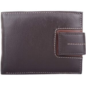 VALITA Men's Soft Leather Tri-Fold Money / Credit Card Holder / Wallet in Brown Brown One Size VALITA Men's Soft Leather Tri-Fold Money / Credit Card Holder / Wallet in Brown Brown One Size