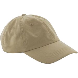 Beechfield Men's 6 Panel Cotton Baseball Cap in Light Brown Light Brown One Size Beechfield Men's 6 Panel Cotton Baseball Cap in Light Brown Light Brown One Size