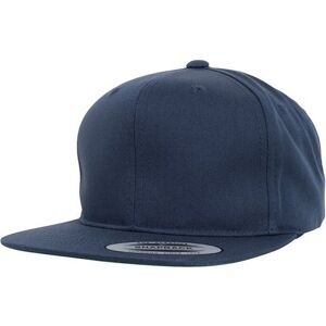 Flexfit Pro-style Twill Snapback Cap in Navy Navy One Size Flexfit Pro-style Twill Snapback Cap in Navy Navy One Size