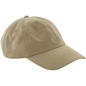 Beechfield Men's Cotton Panelled Baseball Cap in Light Brown Light Brown One Size Beechfield Men's Cotton Panelled Baseball Cap in Light Brown Light Brown One Size