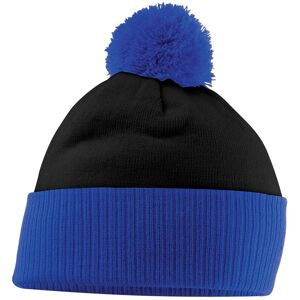 Beechfield Snowstar Two Tone Beanie in Jet Black Jet Black One Size Beechfield Snowstar Two Tone Beanie in Jet Black Jet Black One Size