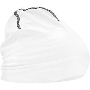 Beechfield Men's Hemsedal Cotton Beanie in White White One Size Beechfield Men's Hemsedal Cotton Beanie in White White One Size
