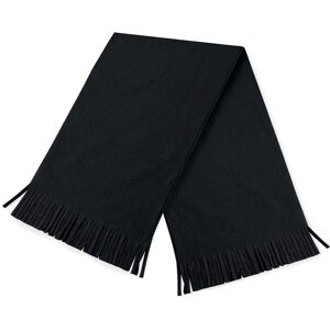 Beechfield Men's Dolomite Suprafleece Scarf in Black Black One Size Beechfield Men's Dolomite Suprafleece Scarf in Black Black One Size