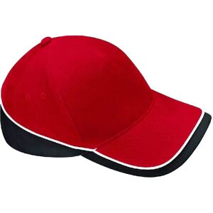 Beechfield Men's Teamwear Competition Cap in Red Red One Size Beechfield Men's Teamwear Competition Cap in Red Red One Size