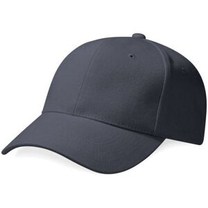 Beechfield Men's Pro-Style Heavy Brushed Cotton Baseball Cap in Dark Grey Dark Grey One Size Beechfield Men's Pro-Style Heavy Brushed Cotton Baseball Cap in Dark Grey Dark Grey One Size