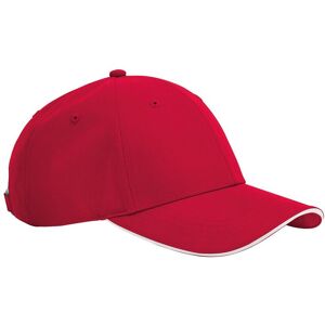 Beechfield Men's Team Sports-Tech Cap in Red Red One Size Beechfield Men's Team Sports-Tech Cap in Red Red One Size