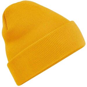 Beechfield Women's Original Cuffed Beanie Winter Hat in Mustard Mustard One Size Beechfield Women's Original Cuffed Beanie Winter Hat in Mustard Mustard One Size