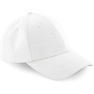 Beechfield Women's Authentic Baseball Cap in White White One Size Beechfield Women's Authentic Baseball Cap in White White One Size