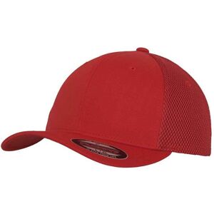 Flexfit Tactel Mesh Panel Baseball Cap in Red Size: S/M Red S/M Flexfit Tactel Mesh Panel Baseball Cap in Red Size: S/M Red S/M