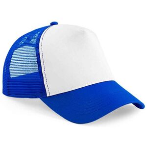 Beechfield Men's Snapback Trucker Cap in Blue Blue One Size Beechfield Men's Snapback Trucker Cap in Blue Blue One Size