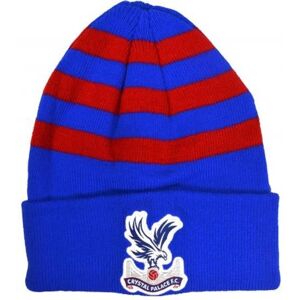 Crystal Palace FC Men's Striped Knitted Turn Up Beanie in Royal Royal One Size Crystal Palace FC Men's Striped Knitted Turn Up Beanie in Royal Royal One Size