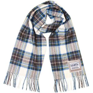 Heritage Traditions 100% Pure Wool Tartan Scarf in Light Grey Light Grey One Size Heritage Traditions 100% Pure Wool Tartan Scarf in Light Grey Light Grey One Size