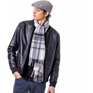 Heritage Traditions 100% Pure Wool Check Scarf in Black Black One Size Heritage Traditions 100% Pure Wool Check Scarf in Black Black One Size