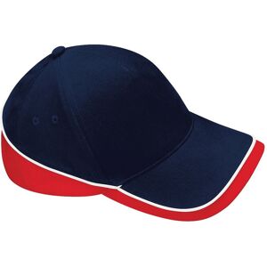 Beechfield Teamwear Competition Cap Baseball Headwear in Mid Navy Mid Navy One Size Beechfield Teamwear Competition Cap Baseball Headwear in Mid Navy Mid Navy One Size