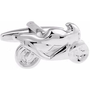 Charles William Motorcycle Motorbike Racing Bike Novelty Cufflinks in Silver Silver One Size Charles William Motorcycle Motorbike Racing Bike Novelty Cufflinks in Silver Silver One Size