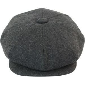 Infinity Leather Men's Peaky Blinders Newsboy 8 Panel Hat in Charcoal Size: Medium Charcoal M Infinity Leather Men's Peaky Blinders Newsboy 8 Panel Hat in Charcoal Size: Medium Charcoal M