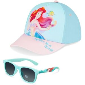 Disney Women's Little Mermaid Cap & Sunglasses in Blue Blue One Size Disney Women's Little Mermaid Cap & Sunglasses in Blue Blue One Size