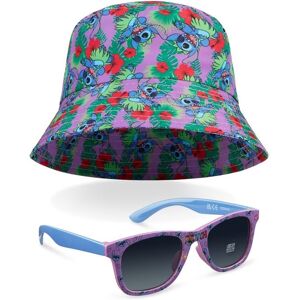 Disney Stitch Set Bucket Hat & Sunglasses Multicolor One Size Disney Stitch Set Bucket Hat & Sunglasses Multicolor One Size