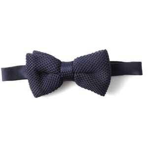 SVNX Men's Crochet Bow Tie in Navy Navy One Size SVNX Men's Crochet Bow Tie in Navy Navy One Size