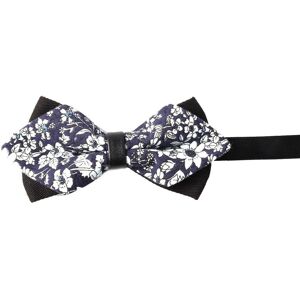 SVNX Men's Navy White Floral Bow Tie Navy One Size SVNX Men's Navy White Floral Bow Tie Navy One Size