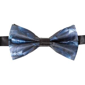 SVNX Men's Light Blue Printed Bow Tie in Navy Navy One Size SVNX Men's Light Blue Printed Bow Tie in Navy Navy One Size