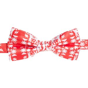 SVNX Men's Light Blue Printed Bow Tie in Red Red One Size SVNX Men's Light Blue Printed Bow Tie in Red Red One Size