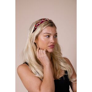 SVNX Women's Heart Embellished Headband in Red Red One Size SVNX Women's Heart Embellished Headband in Red Red One Size
