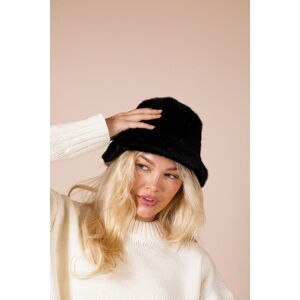 SVNX Soft Textured Bucket Hat In Black Black One Size SVNX Soft Textured Bucket Hat In Black Black One Size