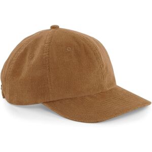 Beechfield Men's Heritage Cord Cap in Camel Camel One Size Beechfield Men's Heritage Cord Cap in Camel Camel One Size