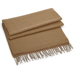 Beechfield Men's Classic Woven Scarf in Light Brown Light Brown One Size Beechfield Men's Classic Woven Scarf in Light Brown Light Brown One Size