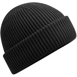 Beechfield Men's Elements Wind Resistant Beanie in Black Black One Size Beechfield Men's Elements Wind Resistant Beanie in Black Black One Size