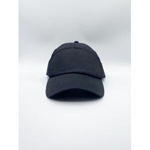 SVNX Men's Soft Twill 6 Panel Cap in Black Black One Size SVNX Men's Soft Twill 6 Panel Cap in Black Black One Size