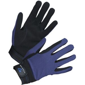 Aubrion Navy Kids Mesh Riding Gloves - Riding Gloves Aubrion Navy Kids Mesh Riding Gloves - Riding Gloves