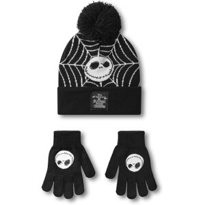 Disney Kids Beanie & Gloves Set (Unisex Kids Black) in Black Black One Size Disney Kids Beanie & Gloves Set (Unisex Kids Black) in Black Black One Size