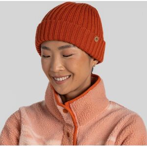 Craghoppers Women's National Trust Guelder Knitted Beanie Hat in Orange Size: S/M Orange S/M Craghoppers Women's National Trust Guelder Knitted Beanie Hat in Orange Size: S/M Orange S/M