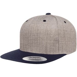 Yupoong Men's The Classic Premium Snapback 2-Tone Cap in Mid Grey Mid Grey One Size Yupoong Men's The Classic Premium Snapback 2-Tone Cap in Mid Grey Mid Grey One Size