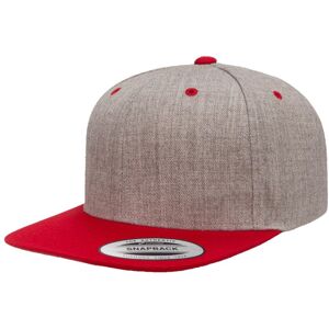Yupoong Men's The Classic Premium Snapback 2-Tone Cap in Pale Grey Pale Grey One Size Yupoong Men's The Classic Premium Snapback 2-Tone Cap in Pale Grey Pale Grey One Size