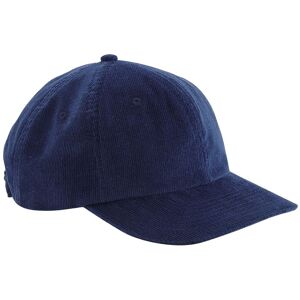Beechfield Men's Heritage Cord Cap in Navy Navy One Size Beechfield Men's Heritage Cord Cap in Navy Navy One Size