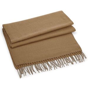 Beechfield Men's Classic Woven Scarf in Light Brown Light Brown One Size Beechfield Men's Classic Woven Scarf in Light Brown Light Brown One Size