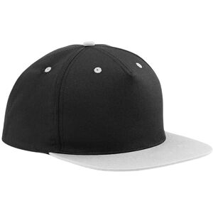 Beechfield Women's Contrast 5 Panel Snapback Cap in Black Black One Size Beechfield Women's Contrast 5 Panel Snapback Cap in Black Black One Size