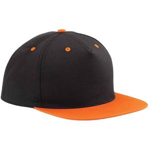 Beechfield Women's Contrast 5 Panel Snapback Cap in Orange Orange One Size Beechfield Women's Contrast 5 Panel Snapback Cap in Orange Orange One Size