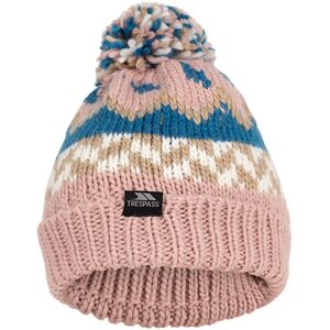 Trespass Twiglet Chunky Knit Fleece Lined Hat in Rose Size: 8-10 Years Rose 8-10 Years Trespass Twiglet Chunky Knit Fleece Lined Hat in Rose Size: 8-10 Years Rose 8-10 Years