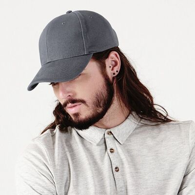 Beechfield Unisex Pro-Style Heavy Brushed Cotton Baseball Cap - Headwear Beechfield Unisex Pro-Style Heavy Brushed Cotton Baseball Cap - Headwear